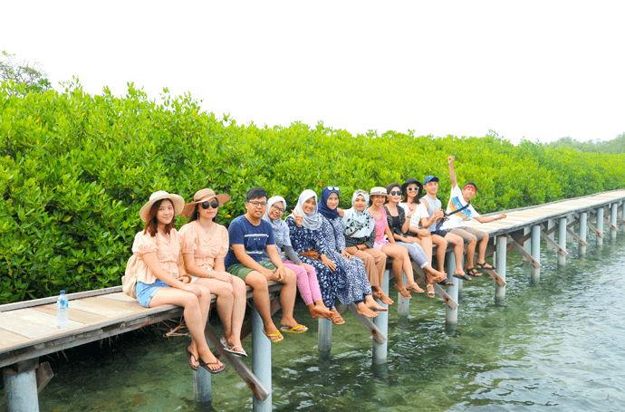 Tur Pulau Harapan start Dermaga Kaliadem